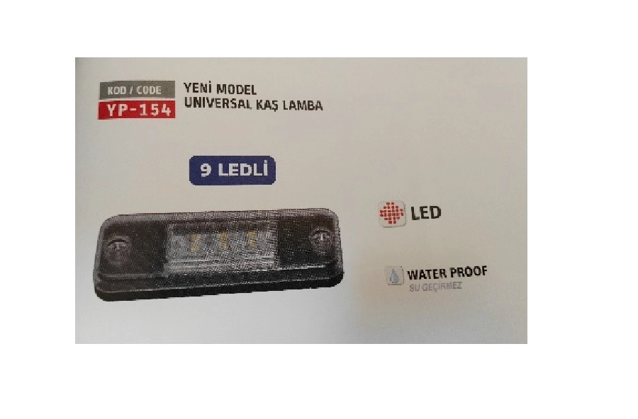 Kaş Lamba 9 LED'li Sarı | OEM YP154S