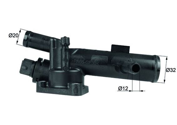 Termostat (89°) Clio Kangoo Megane Logan Micra Note 1,5 Dci | MAHLE TI3989 | OEM 8200954285