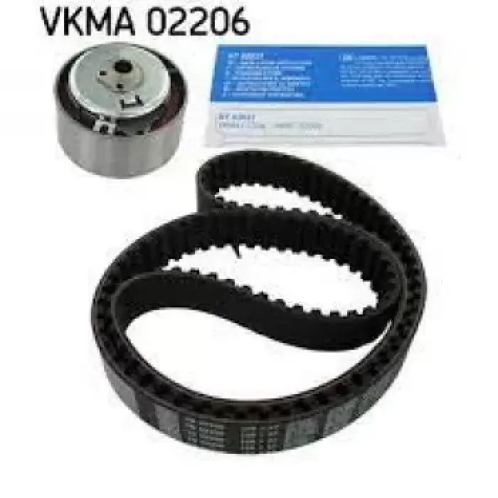 Eksantrik Rulman Kiti (Triger Seti) Albea Brava Bravo Doblo Punto Idea Marea Palio Siena Stilo Egea 1,2 8V / 1,4 8V 03>(VKM12206+94950) | SKF VKMA02206 | OEM 46403679 71736717 71771599