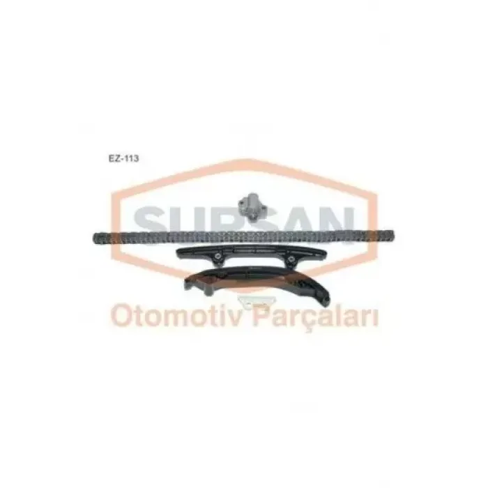 Eksantrik Zincir Seti (Komple) Boxer III Jumper III 22DT Puma (2,2HDI 16V) Transit 2,2 V347 / V348 130HP 140HP | SUPSAN EZ-113 | OEM BK2Q 6M000 A1A 9677427780 0816.H4 6M000 9677427780 0816.H4