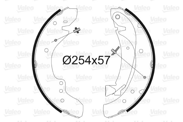 Arka Fren Pabuclu Balata Boxer (1400 Kg) Jumper (1400 Kg) Ducato 1400 Kg | VALEO 562584 | OEM 4400323 4400323 7701204639 4241H4 7701204639 4241H4