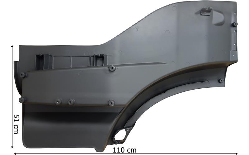 Basamak Komple Arocs Sağ Deliksiz | OEM 9616661102