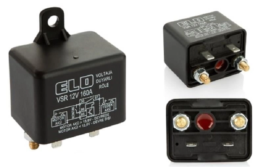 Akü Ayırıcı Gerilime Duyarlı Vsr Röle 12V 160A | OEM 201019001
