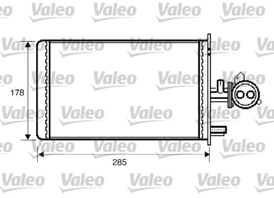 Kalorifer Radyatoru Citroen C25 | VALEO 812337 | OEM 644862 7661840