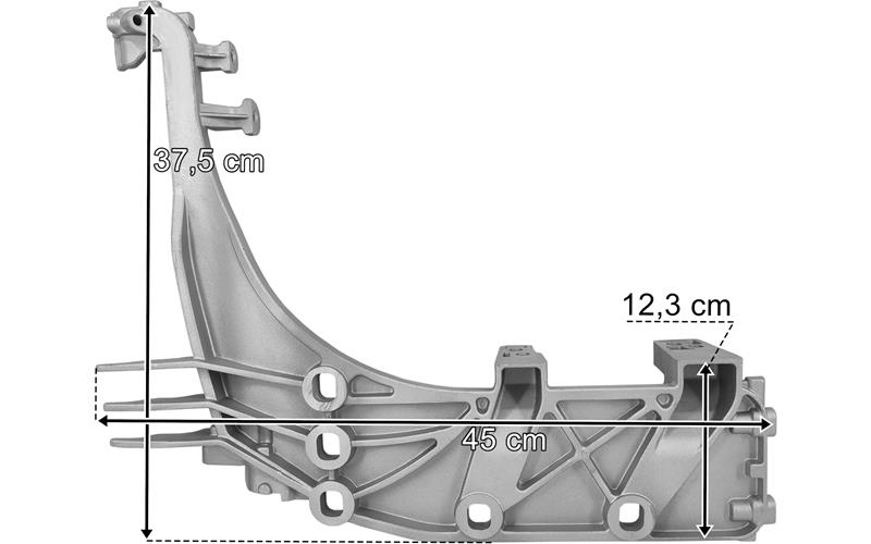Basamak Bağlantı Demiri Euro 6 (Sağ) | OEM 1798460