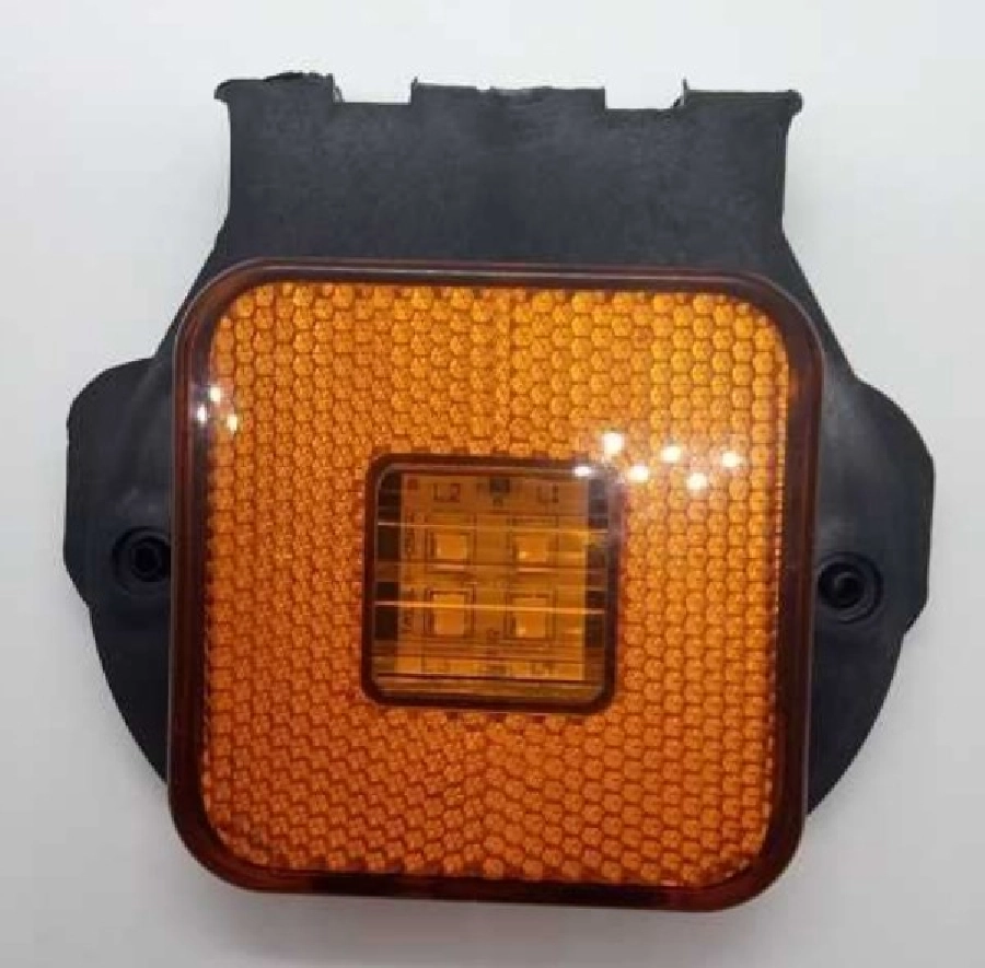 Lamba MAN Tipi Braketli 4 LED'li Sarı | OEM 028S12