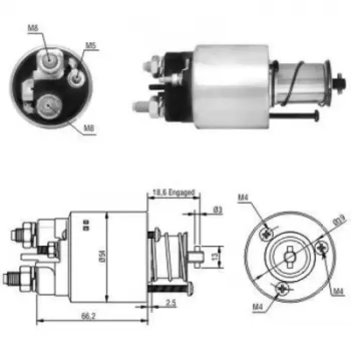 Mars Otomatigi D6RA511 | VALEO 594181 | OEM 594181