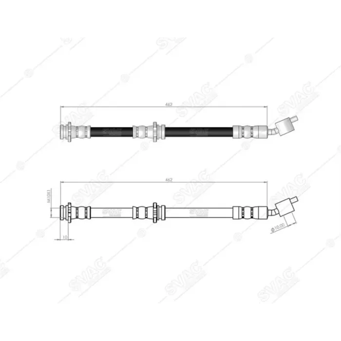 Fren Hortumu On Sag Nissan Almera 02-06 | SVAC 73-0106 | OEM 462105M400