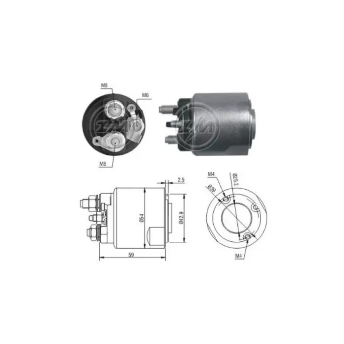 Mars Otomatigi 12V Opel Corsa Ym Kacik Delik Civatali 594348 | ZM 0494