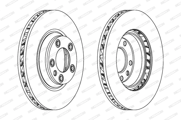 On Fren Disk Aynasi Sag Havali Audi Q7 Porsche Cayenne Panamera Touareg 02> | FERODO DDF1408RC-1 | OEM 7L8615302 95535140250 95535140251