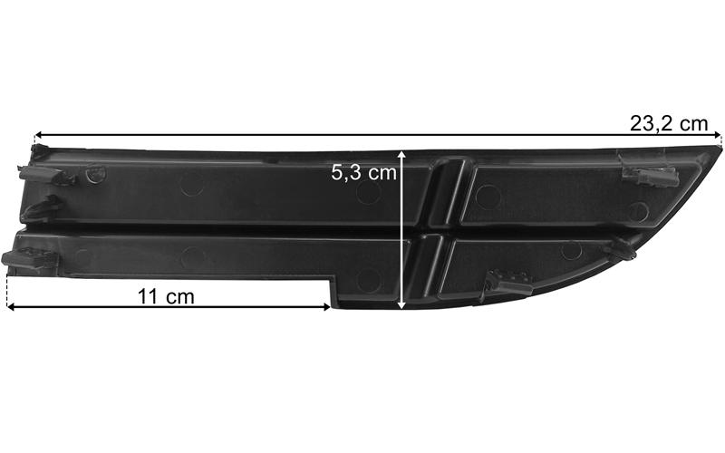 Panjur Ara Plastiği (Alt) Actros MP4 Sağ | OEM 9618850453