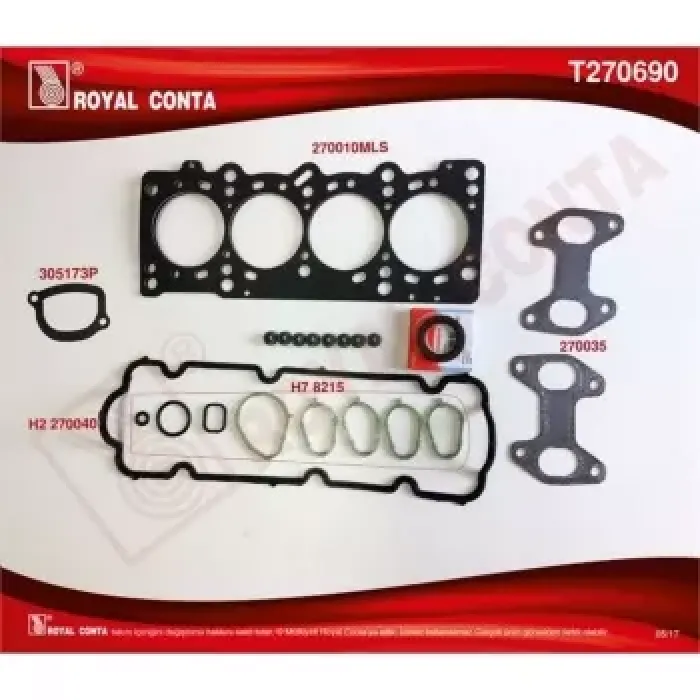 Ust Takim Contasi Rainz Keceli / Subap Lastikli Palio 1,2 8V YM | ROYAL T270690 | OEM 71728839 71728839 71728827 71728827