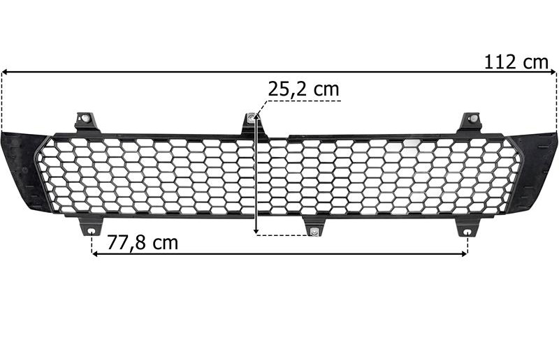 Ön Panjur Alt Izgara 7 Seri | OEM 2307674