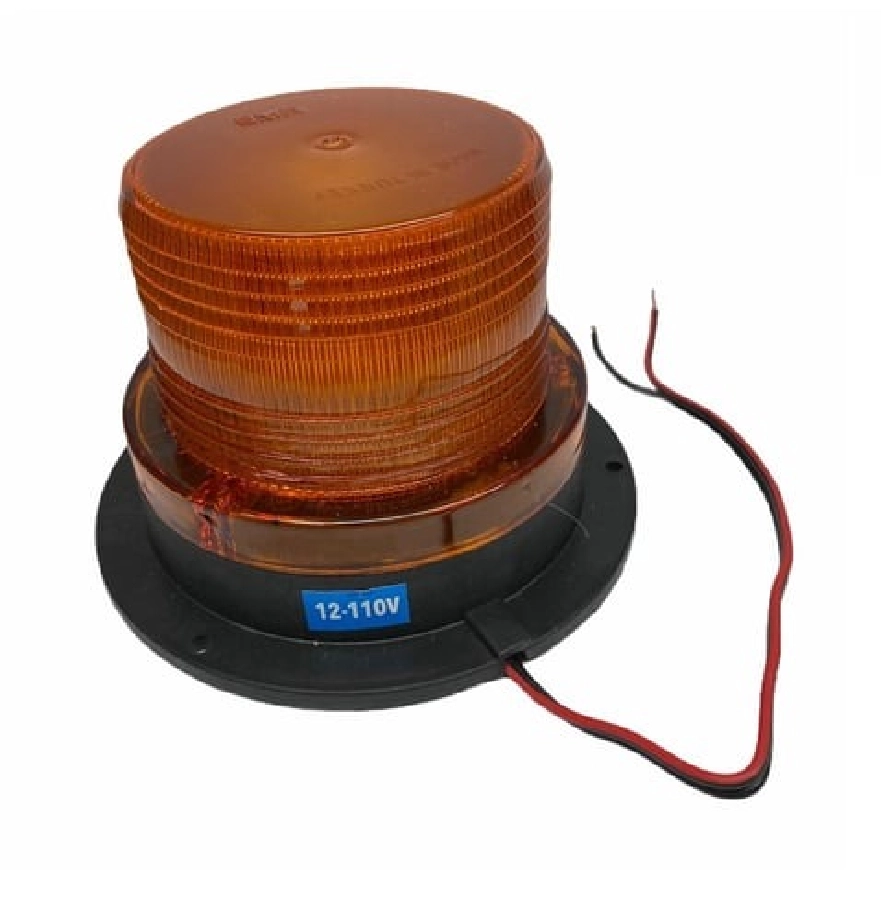 Tepe Döner Lamba 12V-110V Çakar Mıknatıslı Çakmak Soketli (Sarı) | OEM EMR13