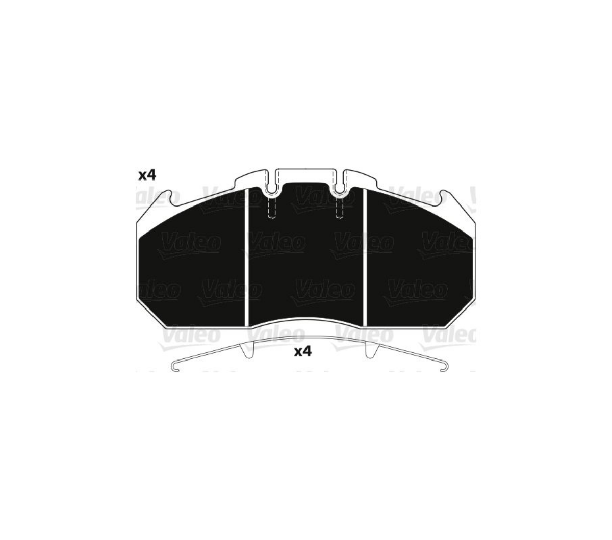 Fren Balatası Renault, MAN, Iveco (29131) | OEM 81508206052