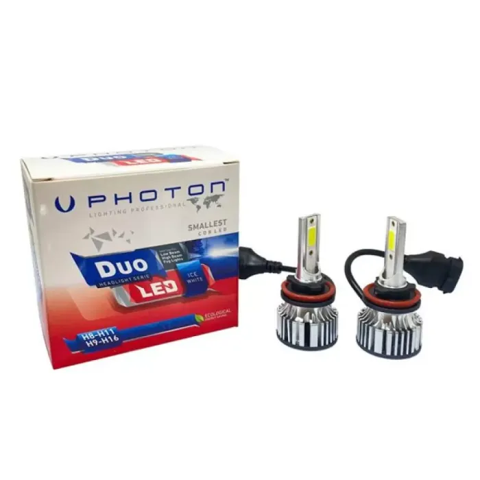 Duo H8/H9/H11/H16 12-24V Led Headlight | PHOTON DU3919