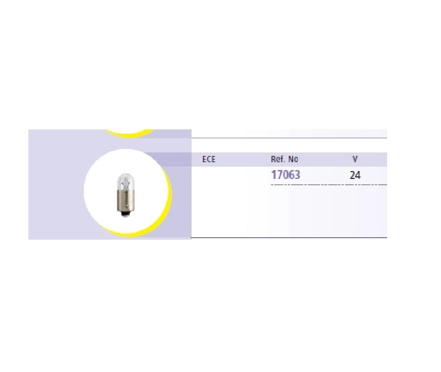 Ampul 53 24V 2W Ampul | OEM 17063