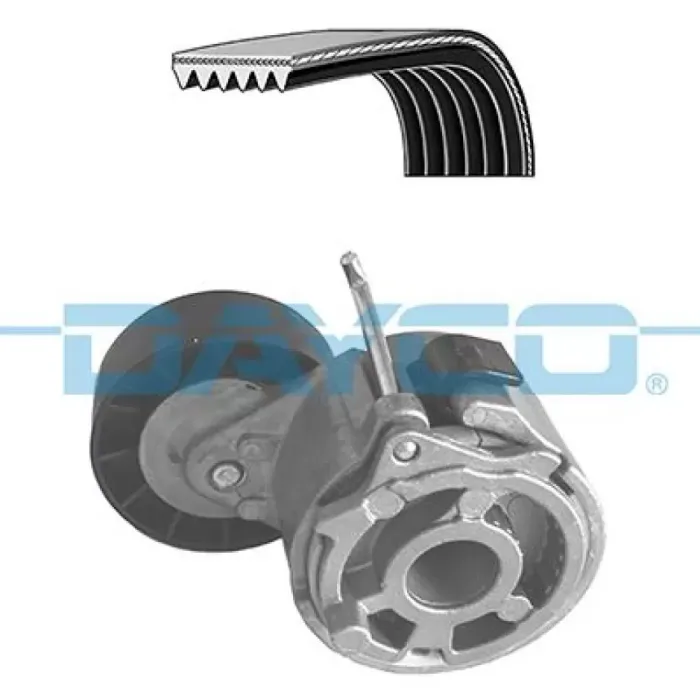 Alternator Gergi Kutugu Rulmanli Kayisli Set Iveco Daily 4 5 Ducato 3,0 F1C 06> 6PK1165 | DAYCO KPV549 | OEM 504086948 0818.38 1611423880
