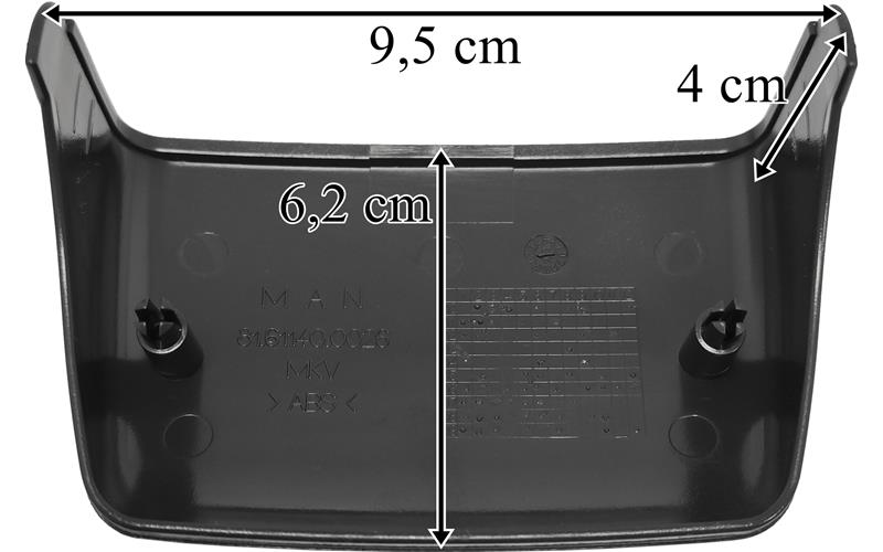 Panjur Menteşese Kapağı TGA Ak | OEM 81611400024