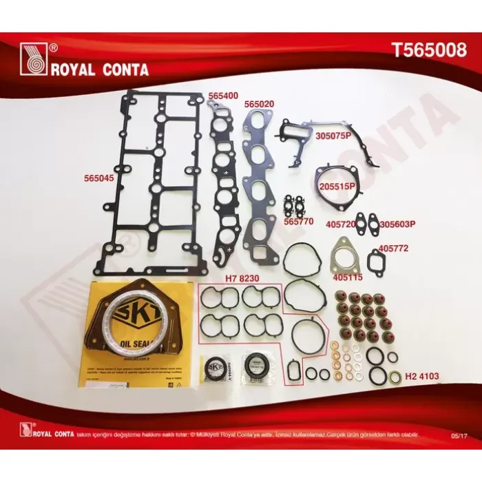 Motor Tam Takim Conta Fiat 500L Bravo II Doblo Punto Idea Linea Pratico Sedici 1.6 Mjet 10> Freemont Doblo 2.0 Mjet 11> Alfa Romeo Giulietta 159 Mito 1.6 2.0 Mjet 09> Jeep Renegade 2.0 Crd 14> Lancia Delta III 1.6 Mjet 08>14 Opel Combo 1.6 CDTI 12>