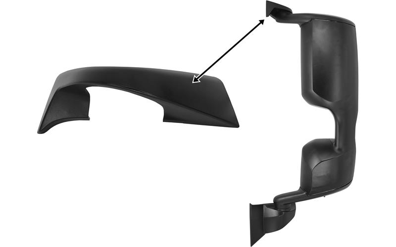 Ayna Kol Kapağı DAF Xg+ (Üst, Sol) | OEM 2248164