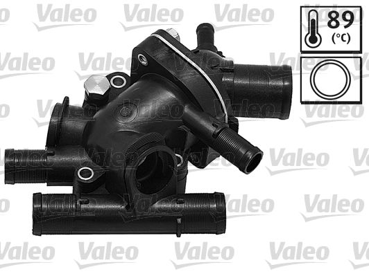 Termostat 89 Clio II Espace III Kangoo Laguna I II Megane I Scenic Master Trafic 1,9D / 2,0 F3R | VALEO 820179 | OEM 7701474249 7701474249 7700112491 7700109641 7700112491 7700109641