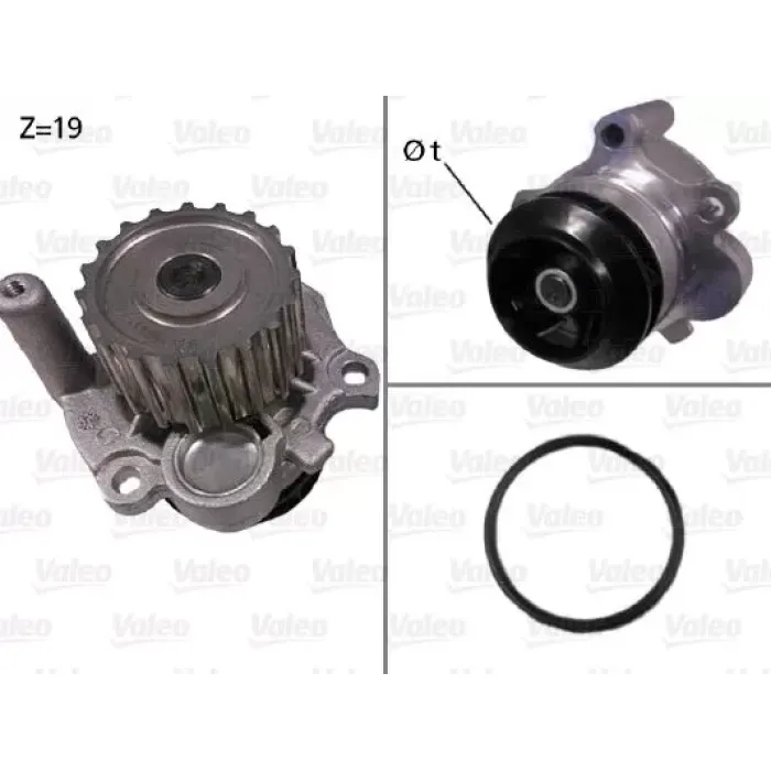 Devirdaim Golf IV Passat Leon Cordoba A3 A4 Superb 1,9 TDI 2,0 TDI Avf Avm Bkd Cbab Cbbb Awx Ajm Atj Atd | VALEO 506533 | OEM 038121011 038121011 038121011A 038121011AV 038121011A 038121011AV