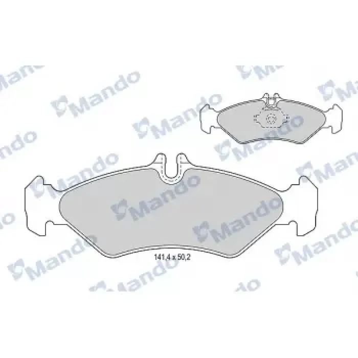 Fren Balatasi Arka Sprinter 96>06 Lt 28 35 46 96>06 | MANDO MBF015657 | OEM A0044205620 2D0698451A