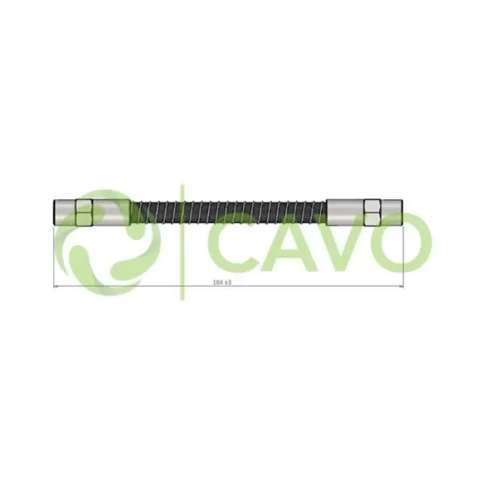 Arka Fren Hortumu Transporter IV 90>03 | CAVO C900 878A | OEM 7D0611775D