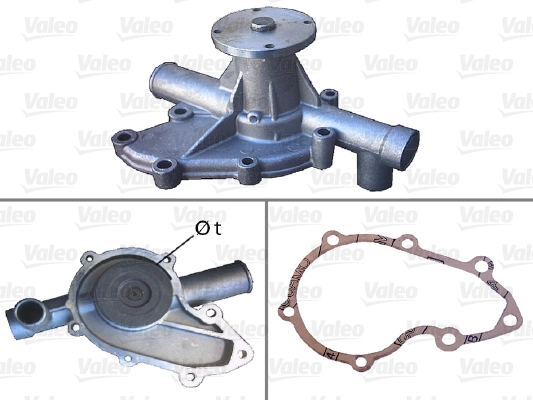 Devirdaim Su Pompasi Bmw E21 E12 E28 | VALEO 506069 | OEM 11511258932 11511258932 11511258933 11511258933