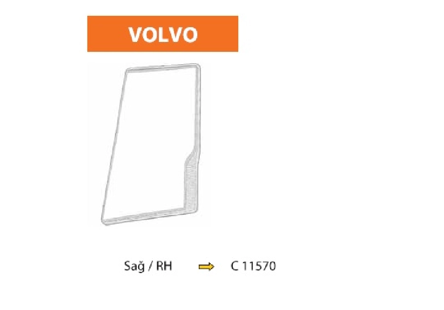 Far Camı Sol - Volvo F16 | OEM C11571