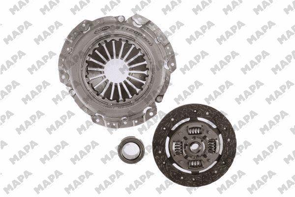 Debriyaj Seti Vectra A 1,8Y / S 88> Ascona C 1,8 86> Kadett E 1,8 S 86> | MAPA 010200 400 | OEM 90421585 1606702