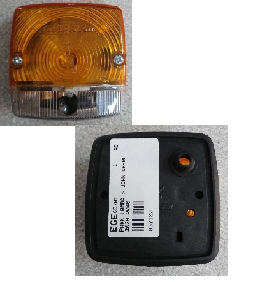 Ön Sinyal Lamba - Hidromek Kepçe 54C Junior, Mf 240 Efsane John Deere 2030-2040 | OEM 832122