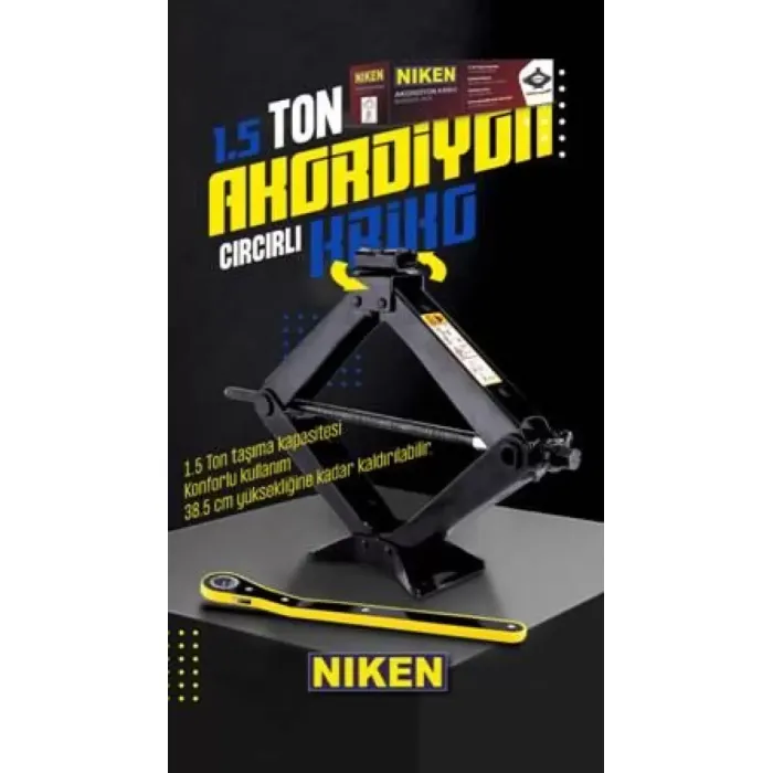 Akordeon Kriko Circirli Tip 1.5 Ton | NIKEN 030 003 01 02