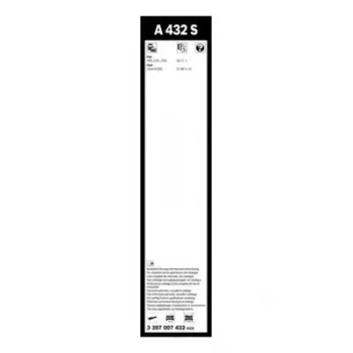 Silecek Supurgesi Takim Aerotwin [650 / 380 MM] | BOSCH 3397007432 | OEM FOR 1537393 FOR 1537389 1537393 1537389