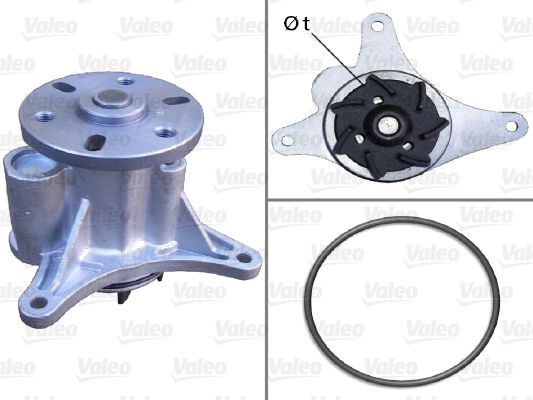 Devirdaim Citroen C5 2,7 HDI V6 2008> Peugeot 407 607 2,7 HDI 2005> | VALEO 506952 | OEM 1201G6