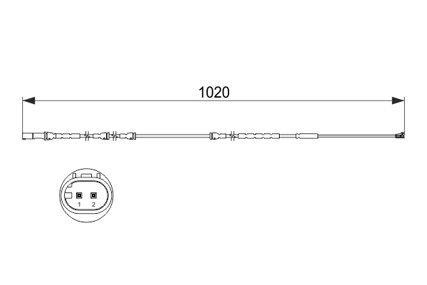 Balata Fisi On Bmw E70 F15 M | BOSCH 1987473510 | OEM 34356792568