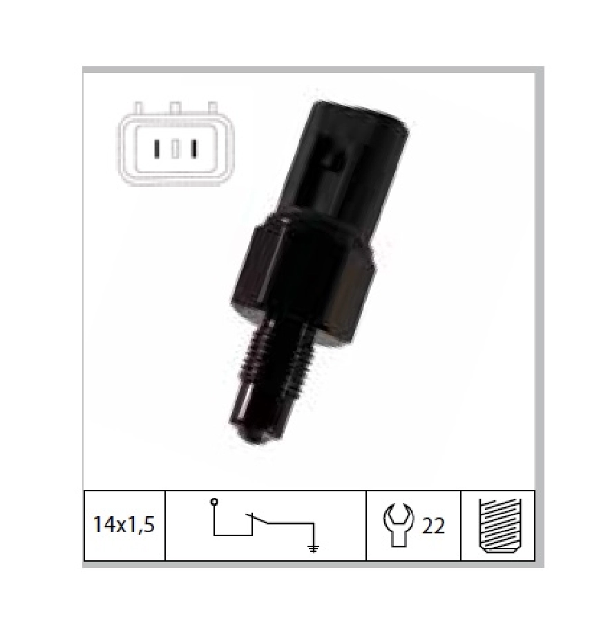 Hyundai Accent H 100 Eski Model Geri Vites Müşürü 9386036100 30874168 MD730979 | OEM GV-140039
