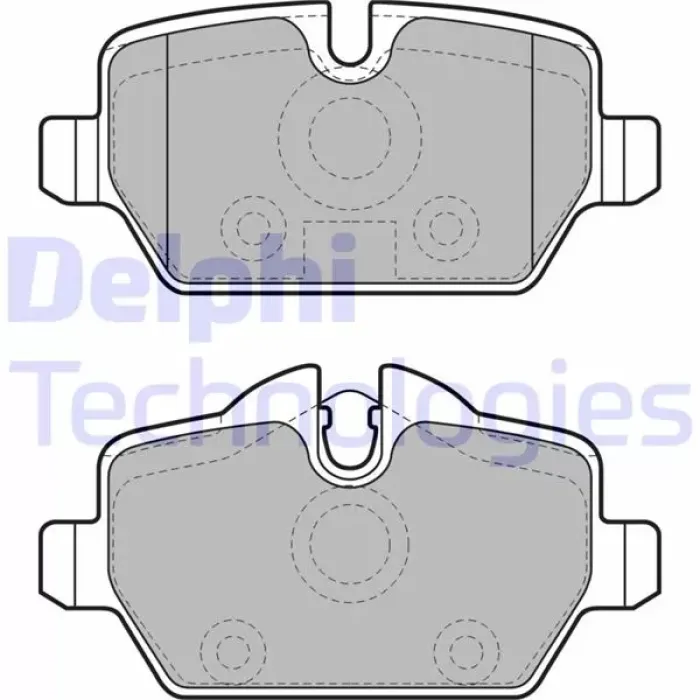 Arka Fren Balatasi BMW E90 E87 | DELPHI LP1924 | OEM 34216788183