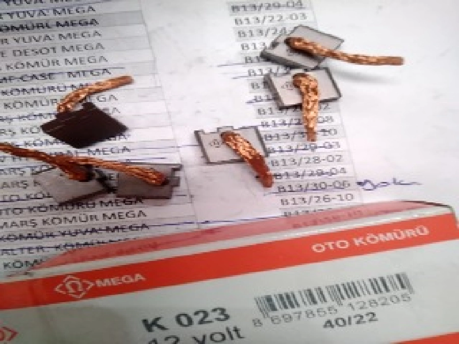 Marş Kömürü 12V Renault Megane 3, VW, Audi