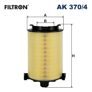 Hava Filtresi Caddy 3 Passat Golf 5 Jetta 3 Touran Tiguan Leon Octavia Altea 1,4TSI 1,6 2,0FSI | FILTRON AK 370/4 | OEM 1F0129620 3C0129620