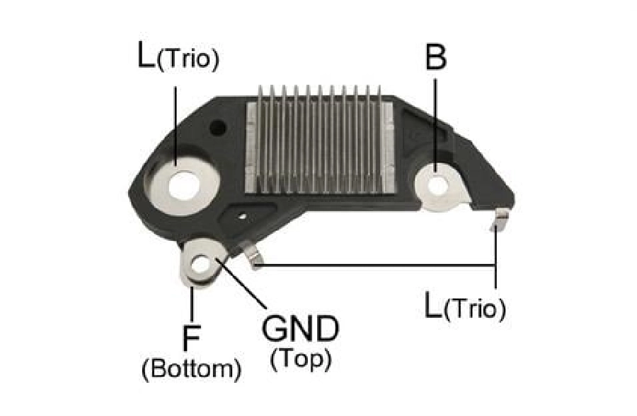 Konjektör 14.8V Delco Tipi Opel Vectra A B Astra Corsa Omega (VRD701 19009701 YR854) VRD701 | OEM PRS-DE701