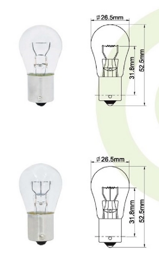 Ampul 12V 21W 93 -Sarı (Normal) | OEM A2447M