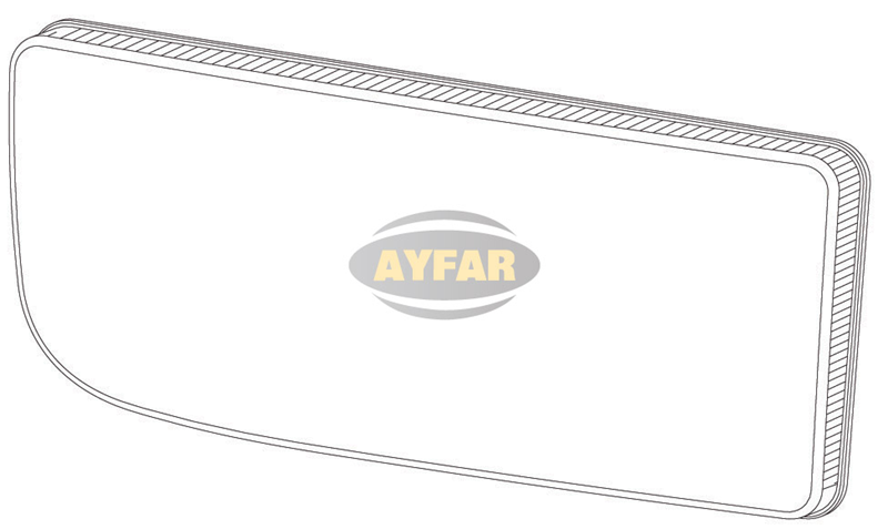Ayfar Mercedes Actros Far Camı Y.m. Sol