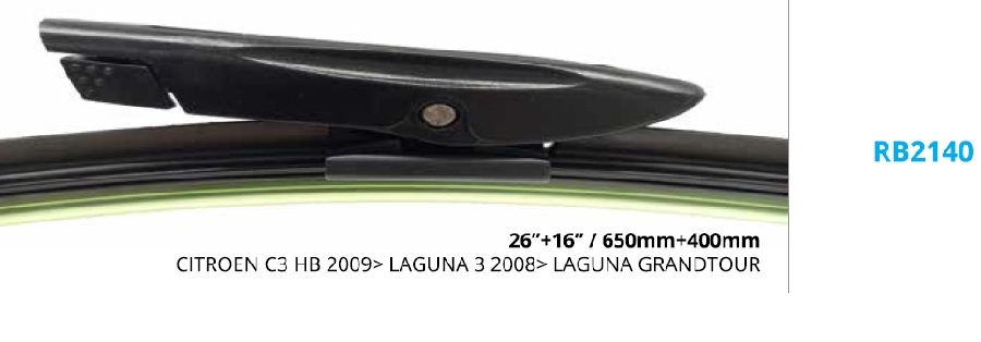 Silgi Paleti (2 Adet) 650 ve 400mm MUZ2 - Laguna 3 (2008 ve sonrası ) - 90103 | OEM RB2140