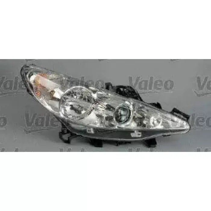 Far+Sinyal Sag Elektrikli Motorlu (H7+H7+H1) / (Fbl) P207 04 / 06> | VALEO 043243 | OEM 620896