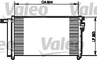 Kondenser Kia Rio | VALEO 814349 | OEM 976061G000