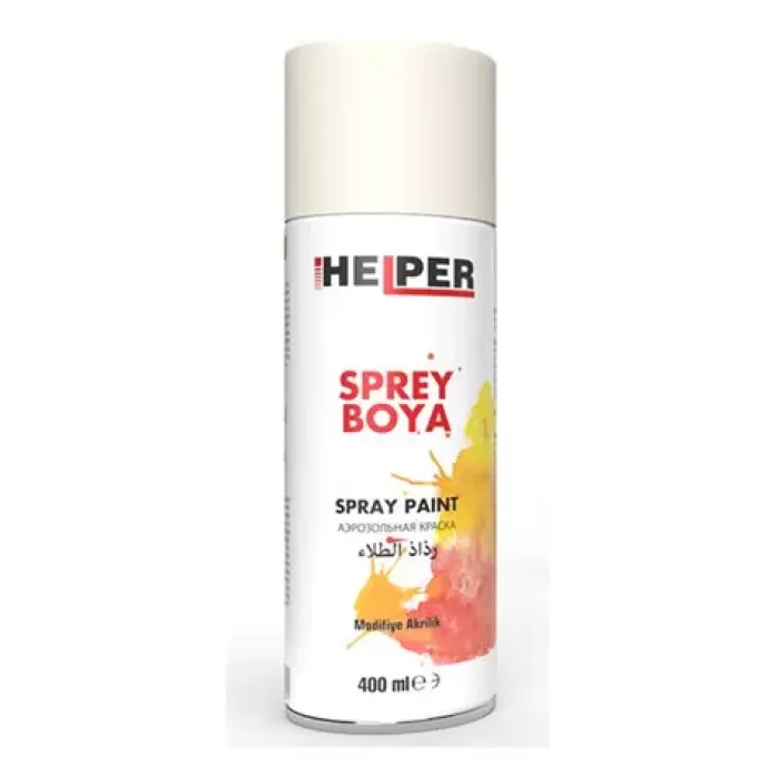 Helper Sprey Boya Ral-9010 Parlak Beyaz 400 Ml | MXS HLP191010
