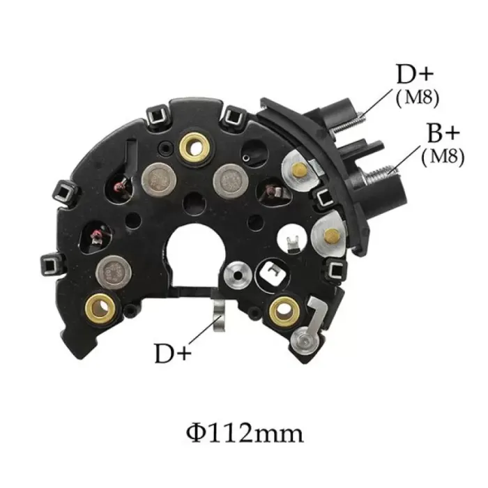 Diyot Tablasi 12V Berlingo Partner Scudo 1.9D | YUNYI BHP11215 | OEM 5744E8 95691001580