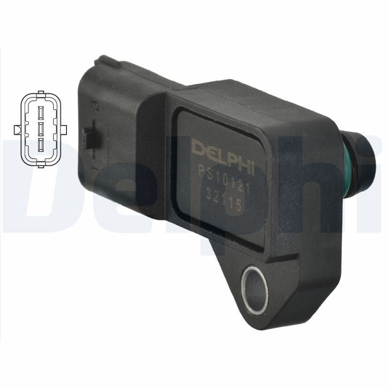 Map Sensoru Corsa D Z10XEP Z12XEP Z14XEP | DELPHI PS10121 | OEM 24420587 24420587 6235728 6235728